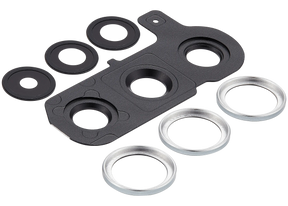 Back Camera Lens With Cover Bezel Ring Compatible For Samsung Galaxy S25 Plus 5G (Mint)