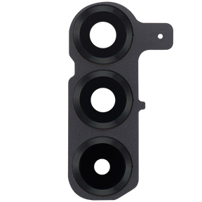 Back Camera Lens With Cover Bezel Ring Compatible For Samsung Galaxy S25 Plus 5G (Silver Shadow)