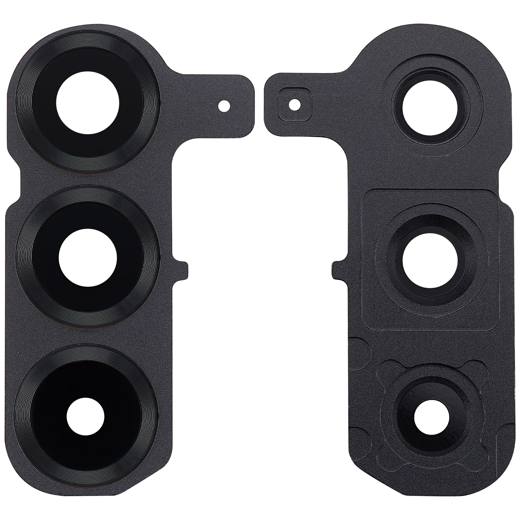 Back Camera Lens With Cover Bezel Ring Compatible For Samsung Galaxy S25 Plus 5G (Pink Gold)