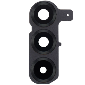 Back Camera Lens With Cover Bezel Ring Compatible For Samsung Galaxy S25 Plus 5G (Blue Black)