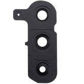 Back Camera Lens With Cover Bezel Ring Compatible For Samsung Galaxy S25 Plus 5G (Blue Black)