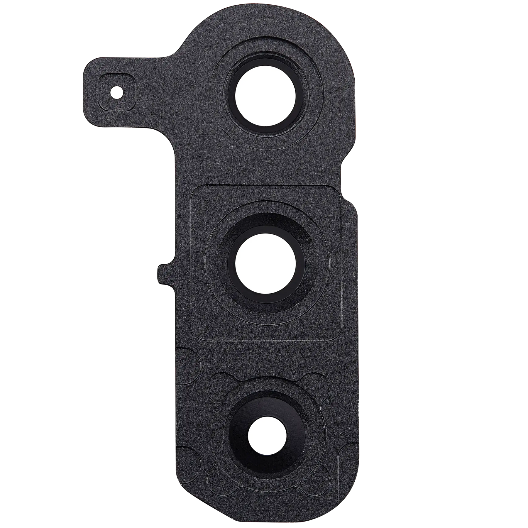 Back Camera Lens With Cover Bezel Ring Compatible For Samsung Galaxy S25 Plus 5G (Blue Black)