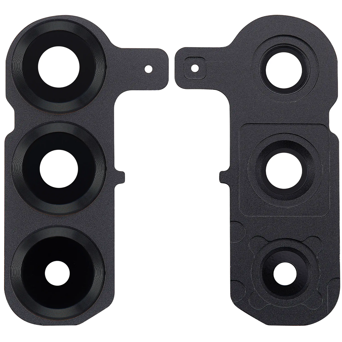 Back Camera Lens With Cover Bezel Ring Compatible For Samsung Galaxy S25 Plus 5G (Blue Black)