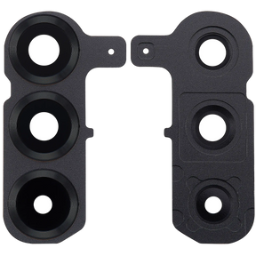 Back Camera Lens With Cover Bezel Ring Compatible For Samsung Galaxy S25 Plus 5G (Blue Black)