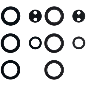 Back Camera Lens (Glass Only) With Adhesive Compatible For Samsung Galaxy S25 Ultra 5G (1 Piece Set) (All Colors)