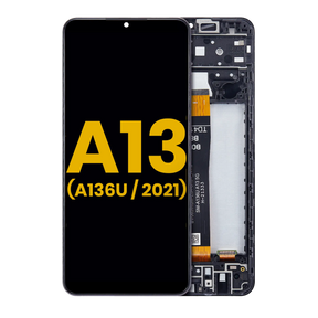 LCD Assembly With Frame Compatible For Samsung Galaxy A13 5G (A136U / 2021) (Refurbished) (All Colors)