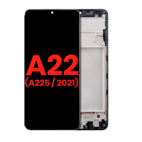 OLED Assembly With Frame Compatible For Samsung Galaxy A22 4G (A225 / 2021) (Vemake) (All Colors)