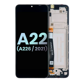 LCD Assembly With Frame Compatible For Samsung Galaxy A22 5G (A226 / 2021) (Service Pack) (All Colors)