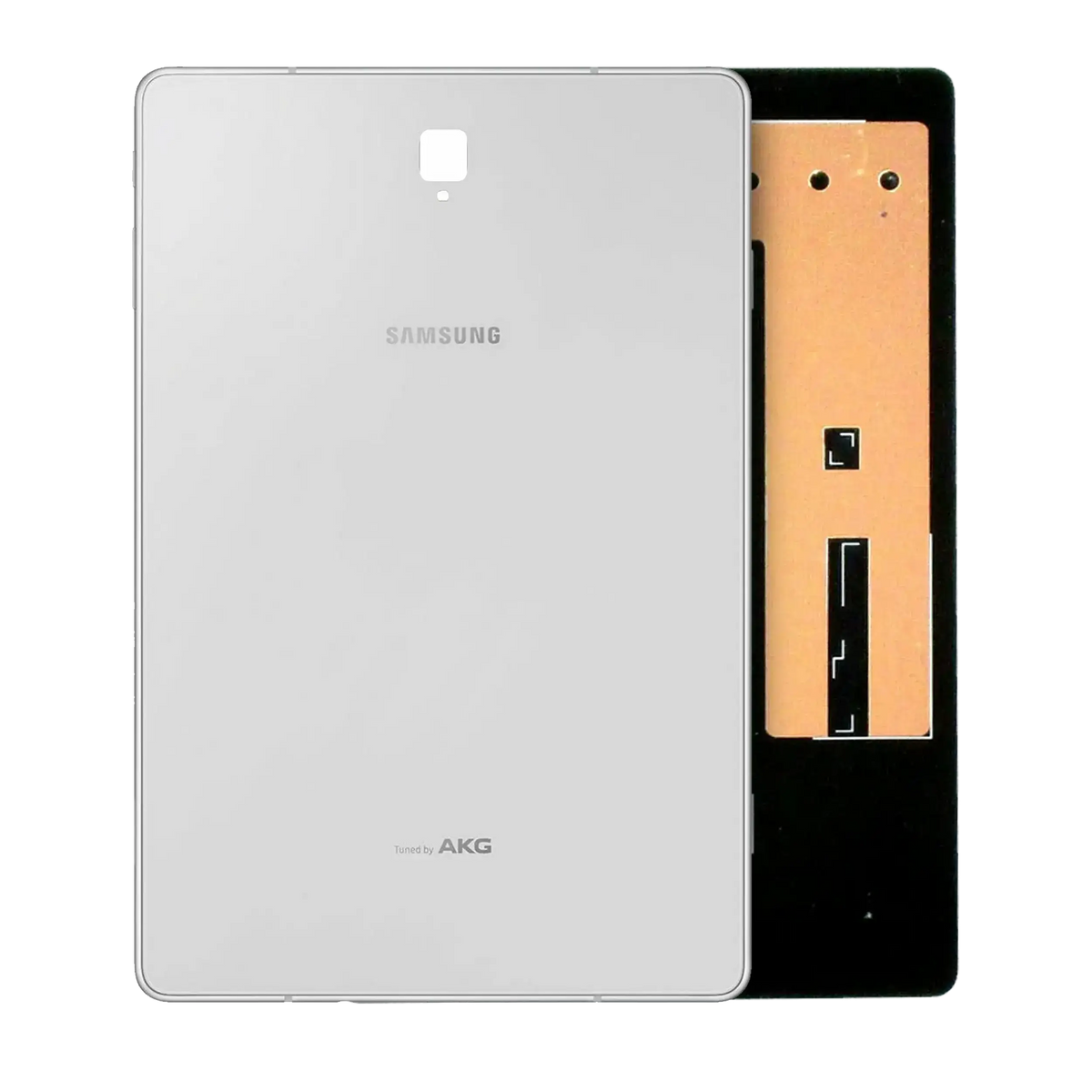 Back Cover Glass Compatible For Samsung Galaxy Tab S5E 10.5" (T720 / T725) (2019) (Silver) (Service Pack)