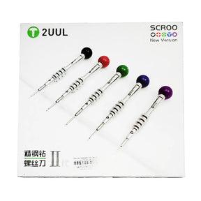 Everyday Scroo Screwdrivers Set 5 in 1 (2.5mm Convex Cross / Torx T2 / Tri-point / PH000 1.2mm / 0.8mm P2) (2UUL)