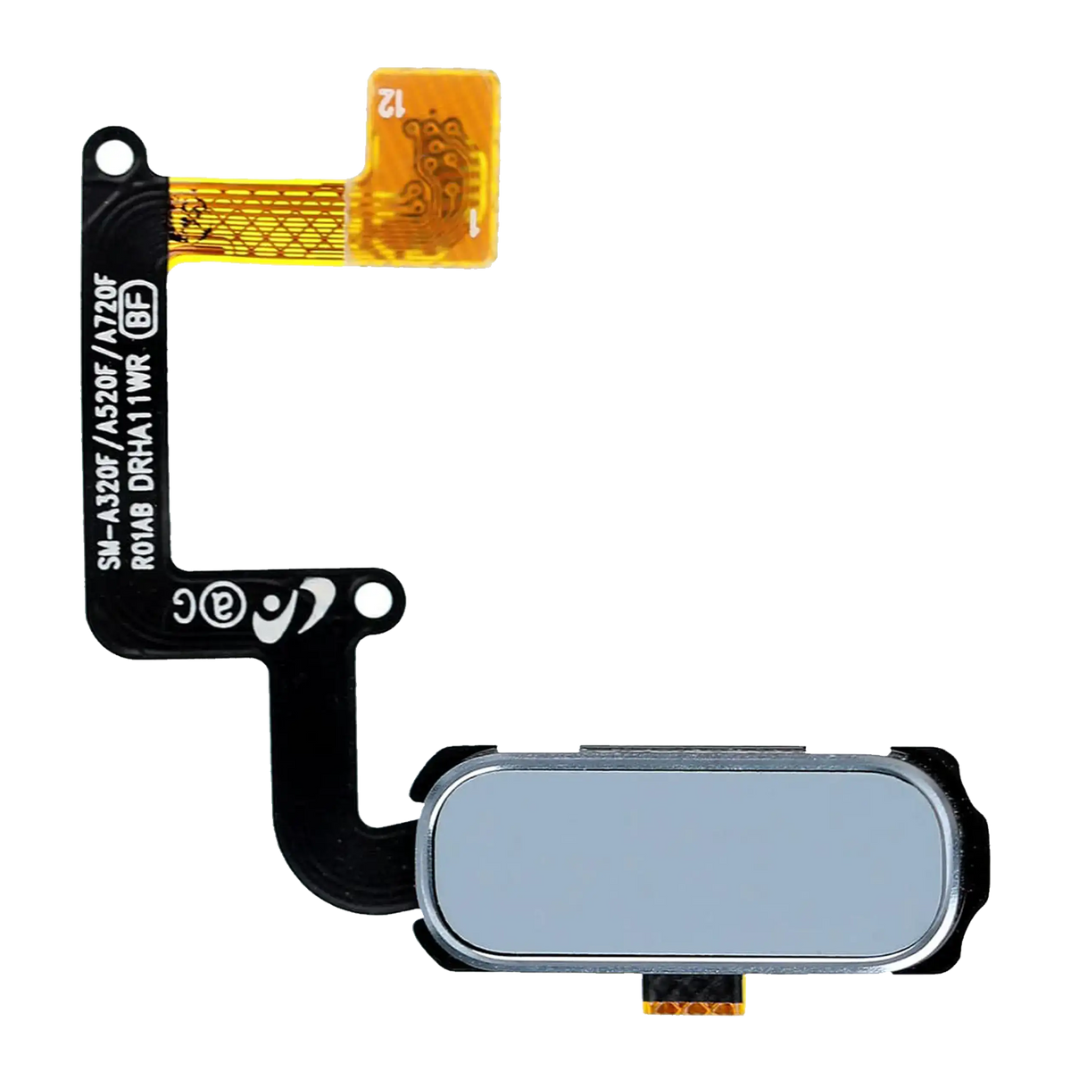 Fingerprint Reader With Flex Cable Compatible For Samsung Galaxy A3 (A320 / 2017) / A5 (A520 / 2017) / A7 (A720 / 2017) (Sky Blue)