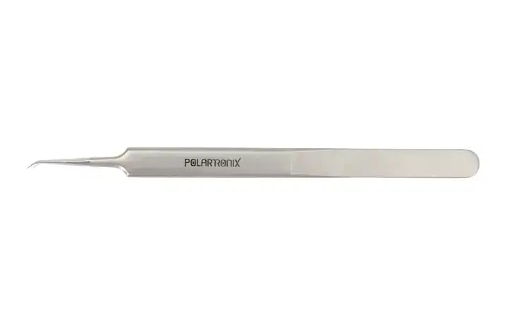 Micro Soldering Cuved Ultra-Fine Tip Tweezer (0.15mm) Non-Magnetic ESD Safe (Meta Online)