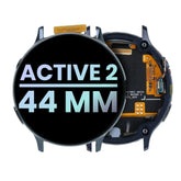 LCD Assembly With Frame Compatible For Samsung Galaxy Watch Active 2 (44MM) (Service Pack) (Black)