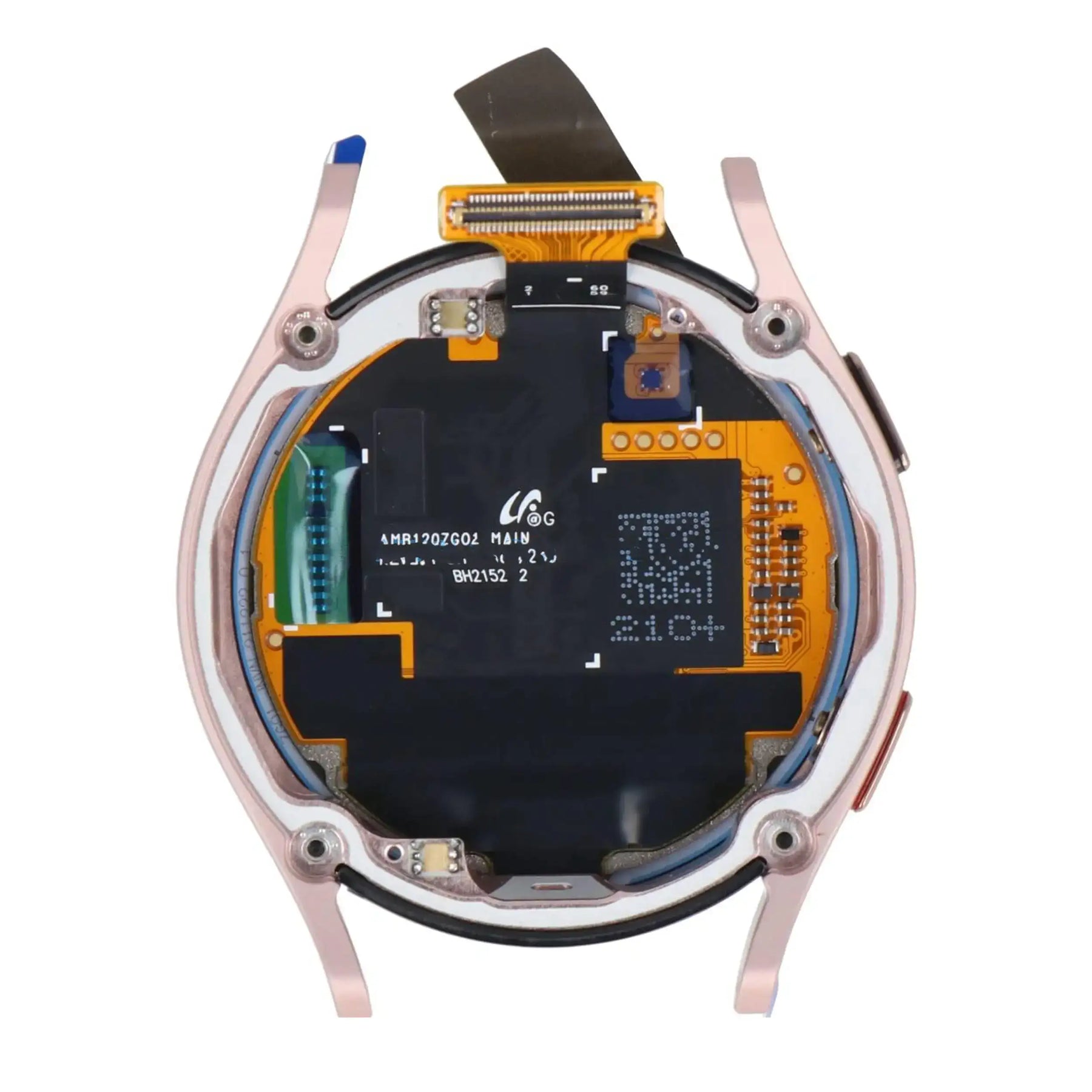 LCD Assembly Compatible For Samsung Galaxy Watch 4 (40mm) (LTE Version) (Service Pack) (Pink)