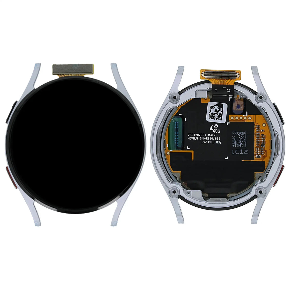 OLED Assembly Compatible For Samsung Galaxy Watch 4 (40mm) (WiFi Version) (Service Pack) (Silver)
