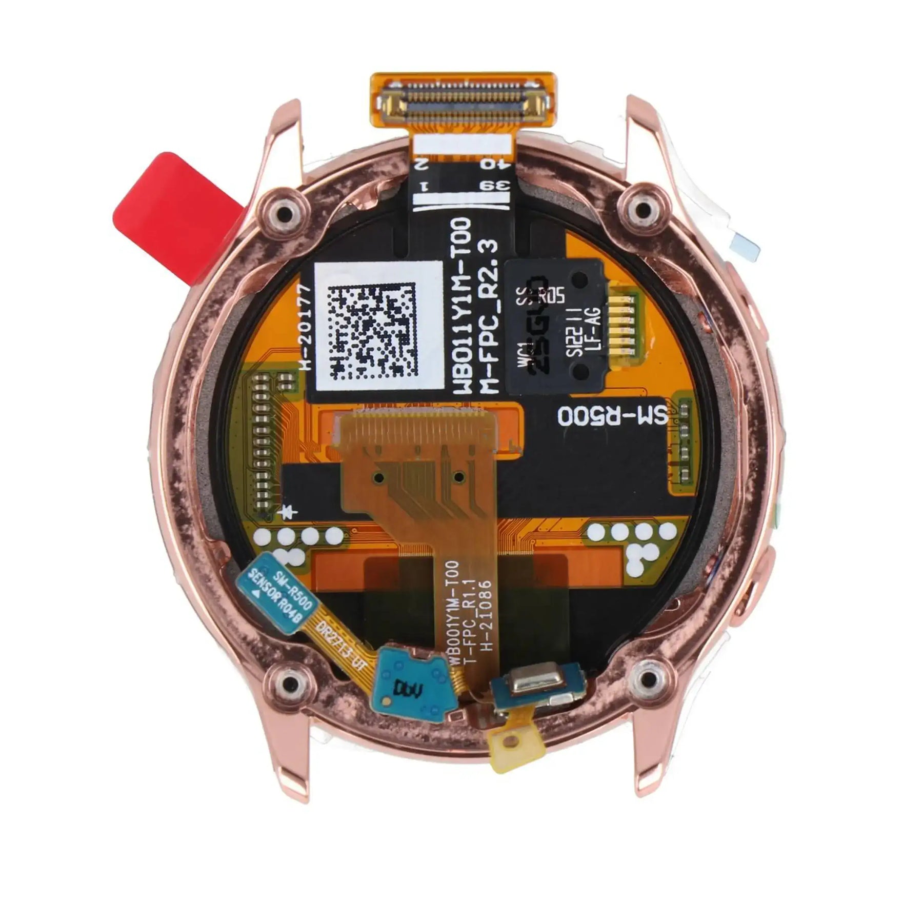 LCD Assembly Compatible For Samsung Galaxy Watch Active (40MM) (Service Pack) (Gold)