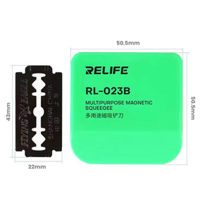 RL-023B Magnetic Squeegee Opening Tool Compatible For Phones/Tablets (Relife)