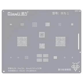 Bumblebee Stencil (QS52) For Huawei Honor 9X / Pro / 20S / Nova 5 / 5i Pro / 5Z (Kirin810) (HI6280) CPU Universal Series (Qianli)