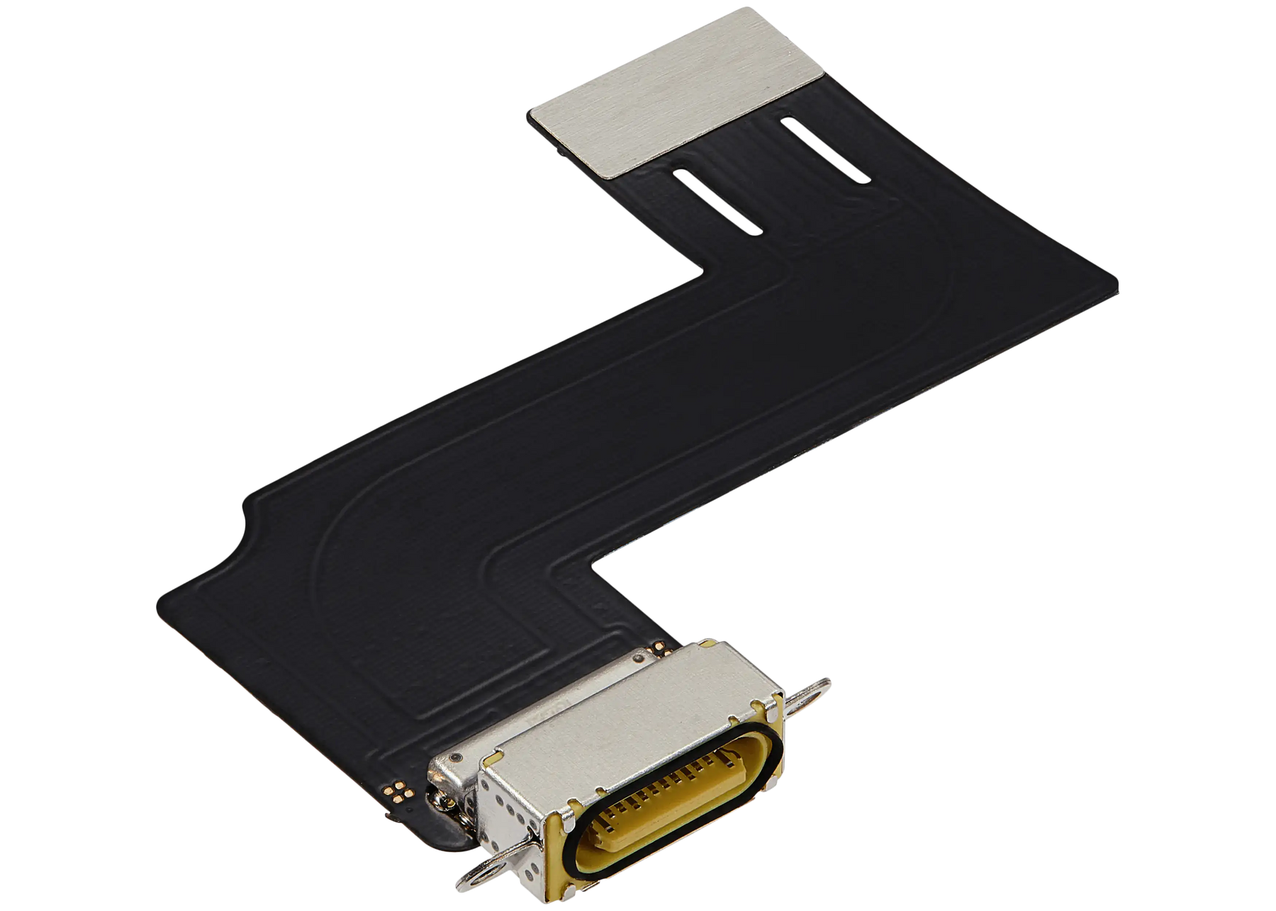 Charging Port Flex Cable Compatible For iPad 11 (2025) (WiFi / Cellular) (Aftermarket Plus) (Yellow)