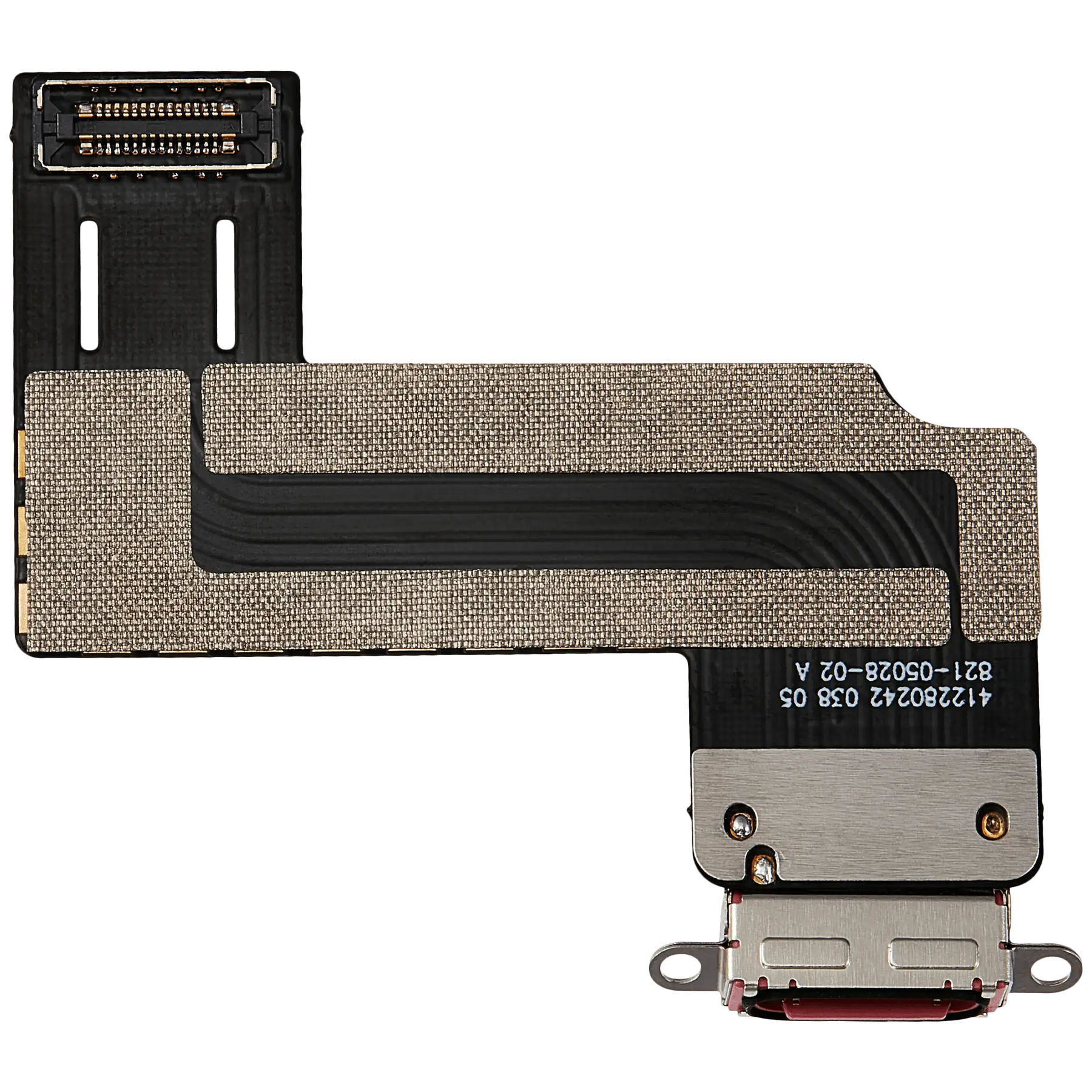 Charging Port Flex Cable Compatible For iPad 11 (2025) (WiFi / Cellular) (Aftermarket Plus) (Pink)