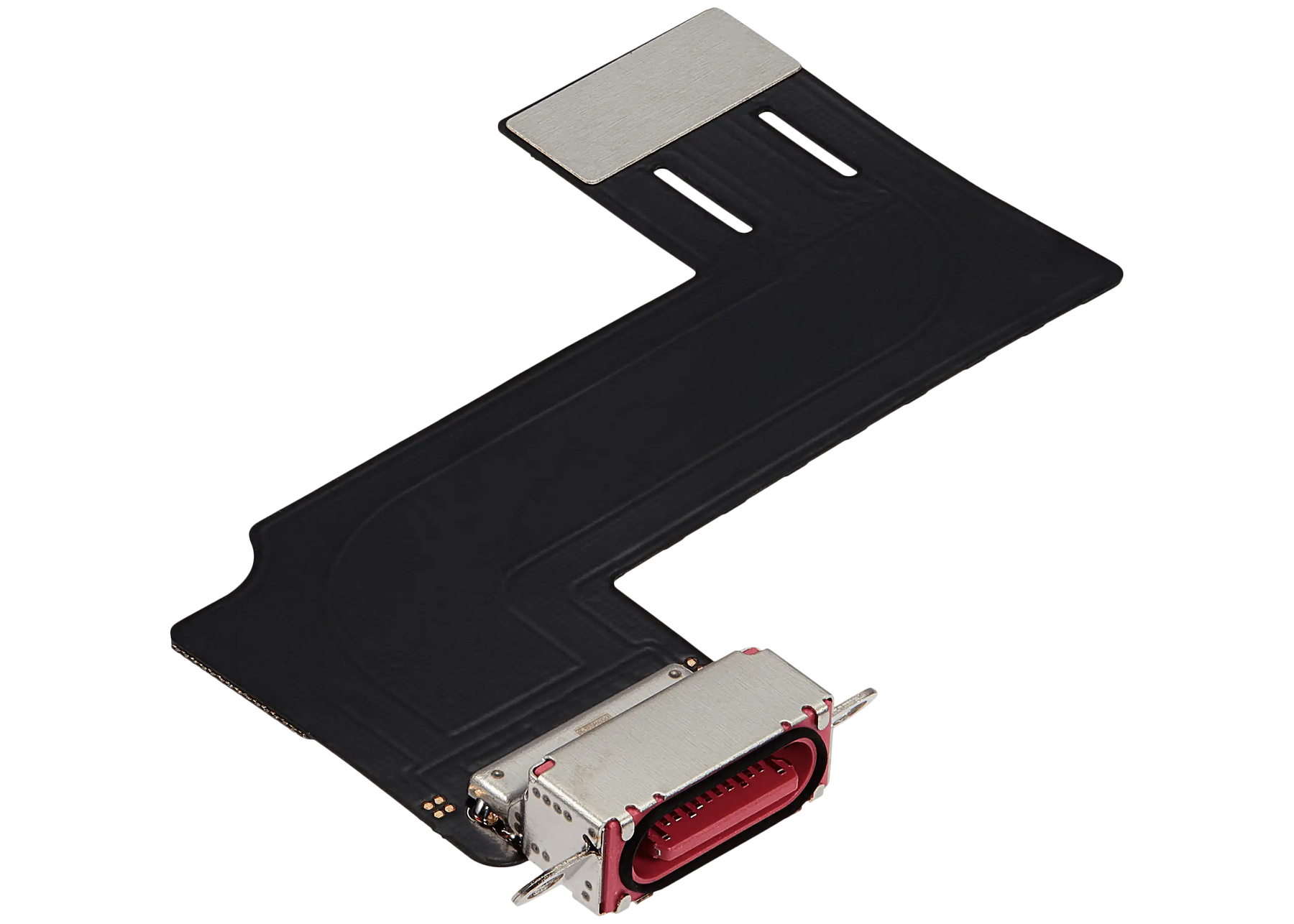 Charging Port Flex Cable Compatible For iPad 11 (2025) (WiFi / Cellular) (Aftermarket Plus) (Pink)