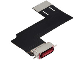 Charging Port Flex Cable Compatible For iPad 11 (2025) (WiFi / Cellular) (Aftermarket Plus) (Pink)