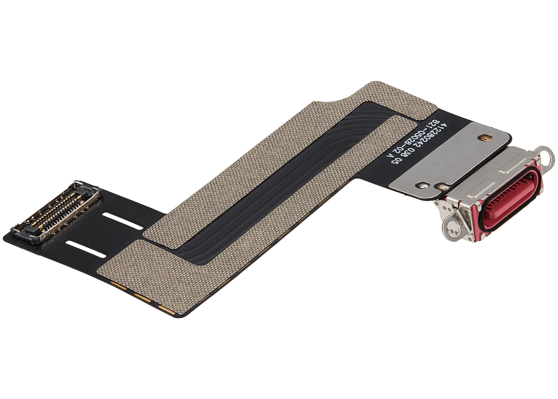 Charging Port Flex Cable Compatible For iPad 11 (2025) (WiFi / Cellular) (Aftermarket Plus) (Pink)