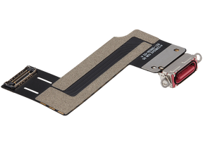 Charging Port Flex Cable Compatible For iPad 11 (2025) (WiFi / Cellular) (Aftermarket Plus) (Pink)