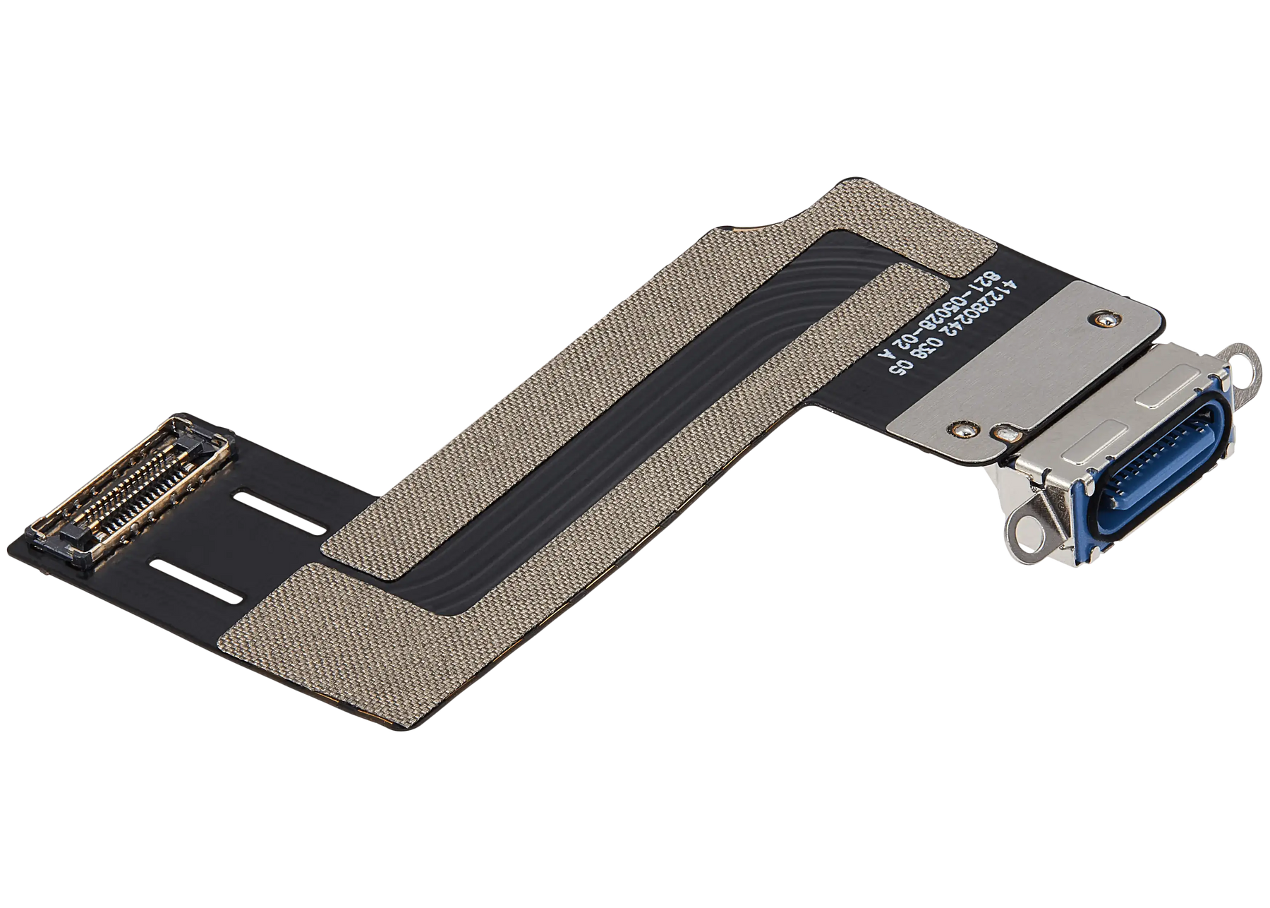 Charging Port Flex Cable Compatible For iPad 11 (2025) (WiFi / Cellular) (Aftermarket Plus) (Blue)