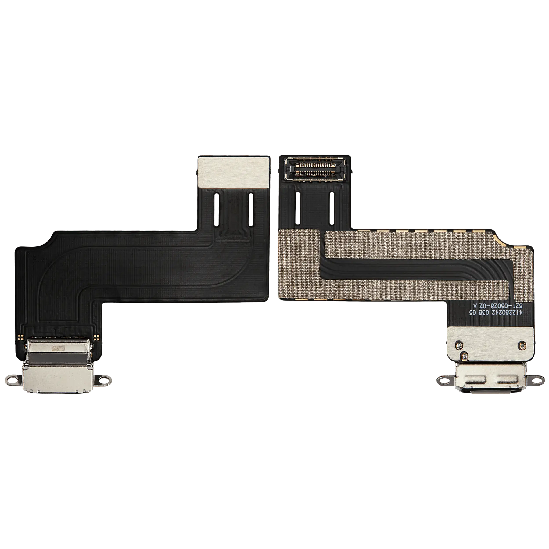 Charging Port Flex Cable Compatible For iPad 11 (2025) (WiFi / Cellular) (Aftermarket Plus) (Silver)