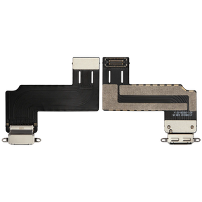 Charging Port Flex Cable Compatible For iPad 11 (2025) (WiFi / Cellular) (Aftermarket Plus) (Silver)