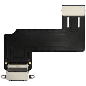 Charging Port Flex Cable Compatible For iPad 11 (2025) (WiFi / Cellular) (Aftermarket Plus) (Silver)