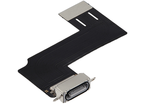 Charging Port Flex Cable Compatible For iPad 11 (2025) (WiFi / Cellular) (Aftermarket Plus) (Silver)