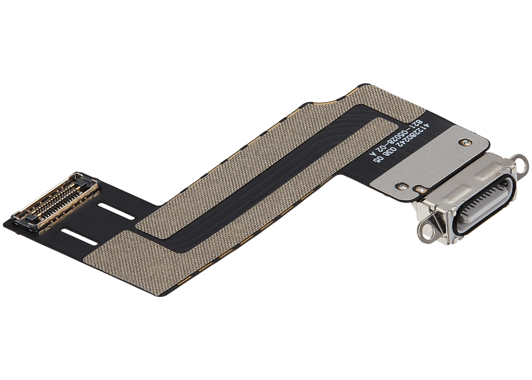 Charging Port Flex Cable Compatible For iPad 11 (2025) (WiFi / Cellular) (Aftermarket Plus) (Silver)