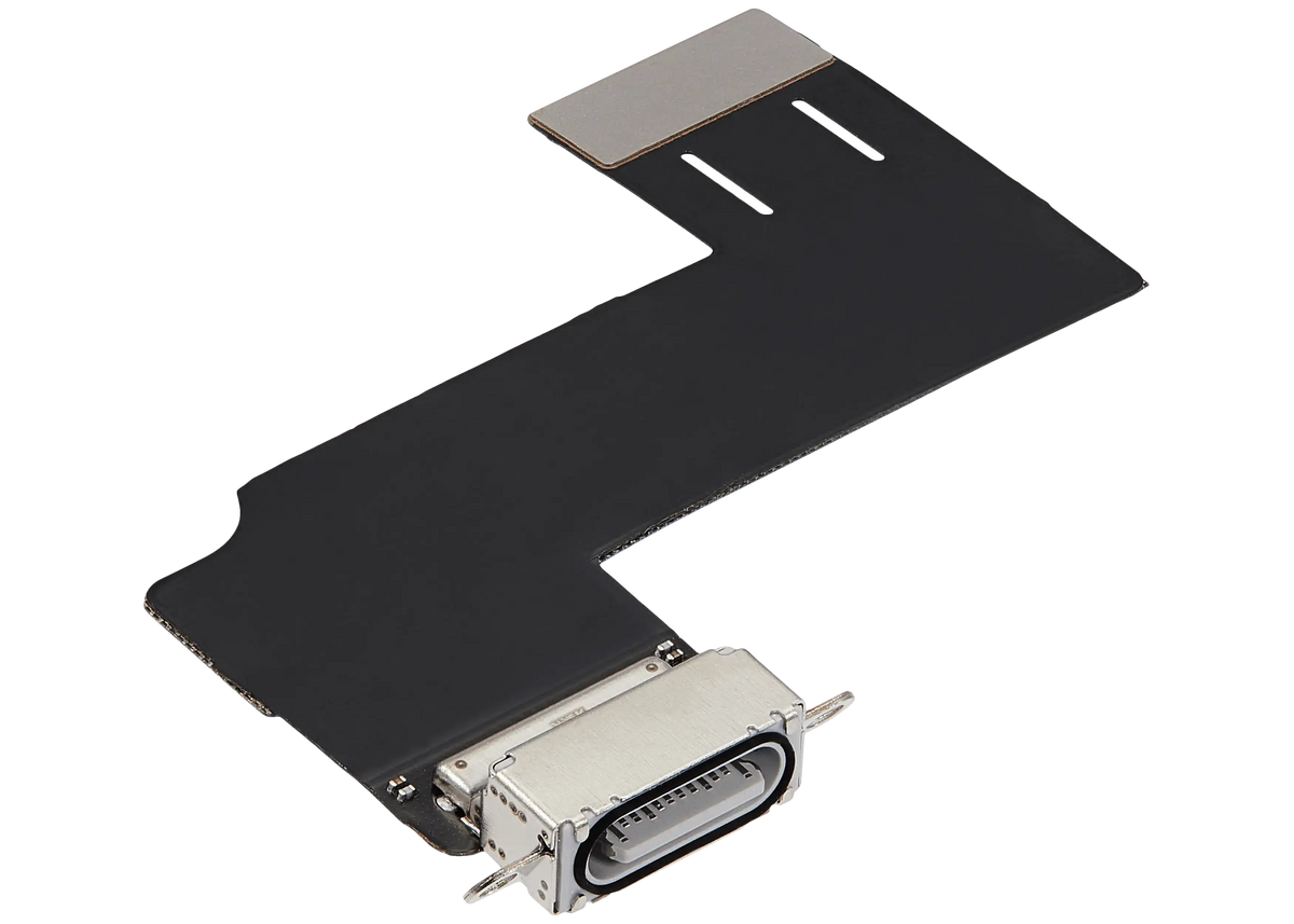 Charging Port Flex Cable Compatible For iPad 11 (2025) (WiFi / Cellular) (Premium) (Silver)