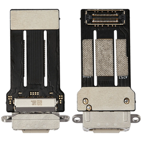 Charging Port Flex Cable Compatible For iPad Mini 7 (2024) (WiFi / Cellular) (Aftermarket Plus) (Starlight)