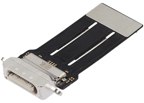 Charging Port Flex Cable Compatible For iPad Mini 7 (2024) (WiFi / Cellular) (Aftermarket Plus) (Starlight)