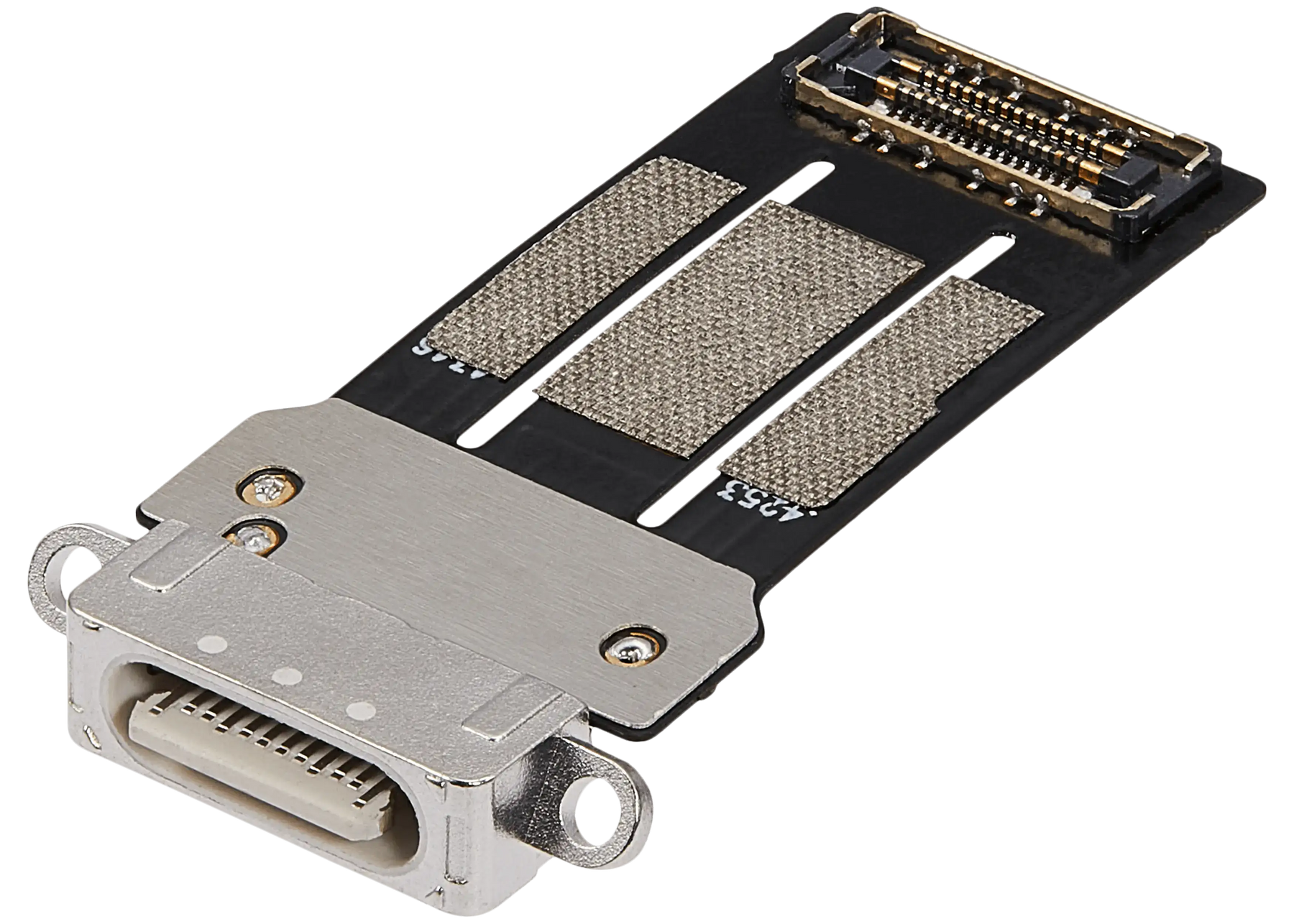 Charging Port Flex Cable Compatible For iPad Mini 7 (2024) (WiFi / Cellular) (Aftermarket Plus) (Starlight)