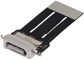 Charging Port Flex Cable Compatible For iPad Mini 7 (2024) (WiFi / Cellular) (Aftermarket Plus) (Purple)