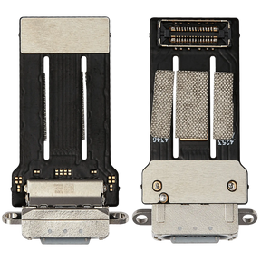Charging Port Flex Cable Compatible For iPad Mini 7 (2024) (WiFi / Cellular) (Aftermarket Plus) (Blue)