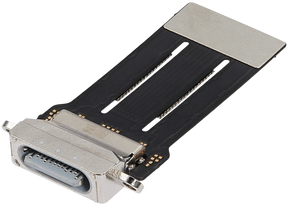 Charging Port Flex Cable Compatible For iPad Mini 7 (2024) (WiFi / Cellular) (Aftermarket Plus) (Blue)