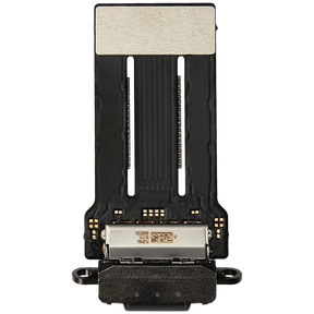 Charging Port Flex Cable Compatible For iPad Mini 7 (2024) (WiFi / Cellular) (Aftermarket Plus) (Space Gray)