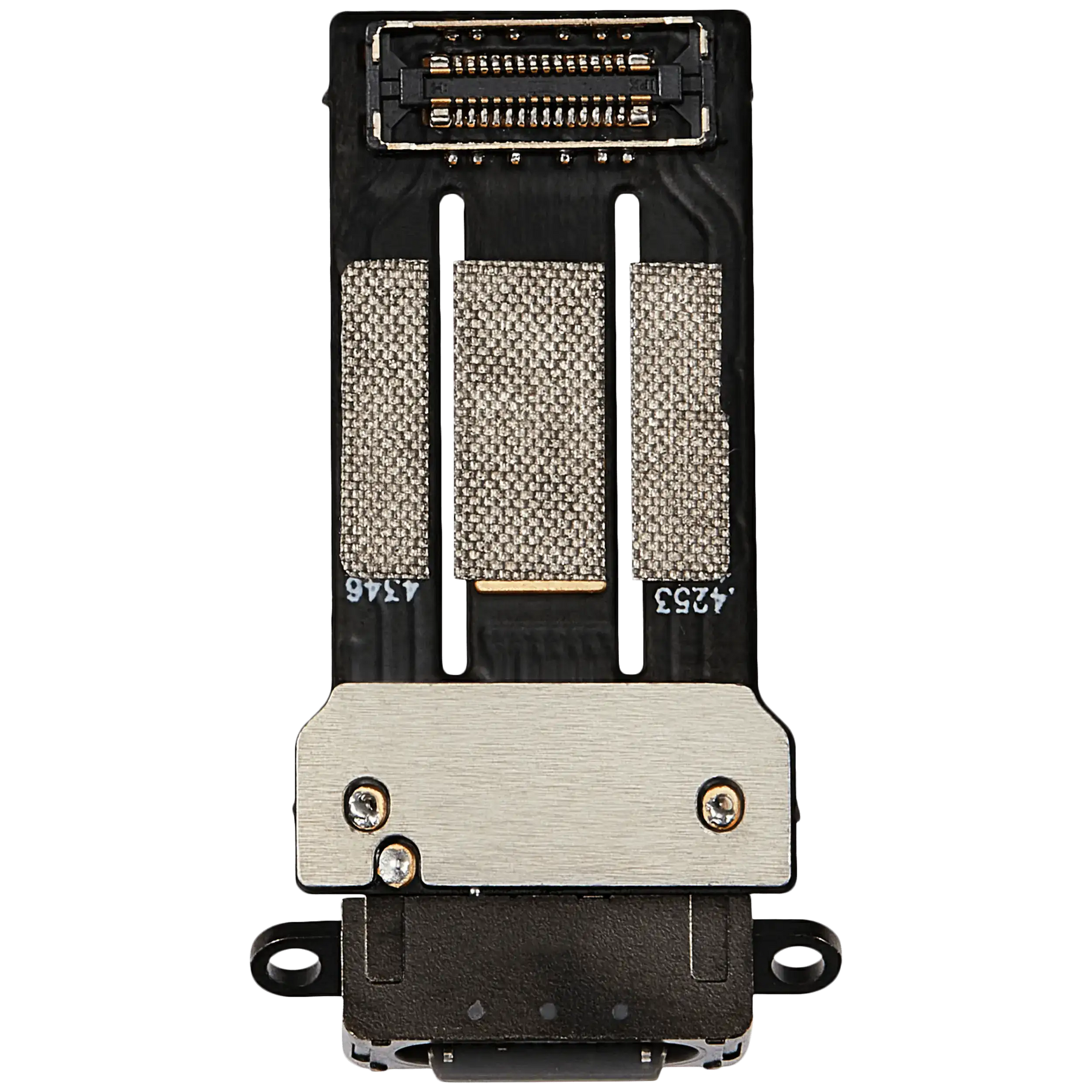 Charging Port Flex Cable Compatible For iPad Mini 7 (2024) (WiFi / Cellular) (Aftermarket Plus) (Space Gray)