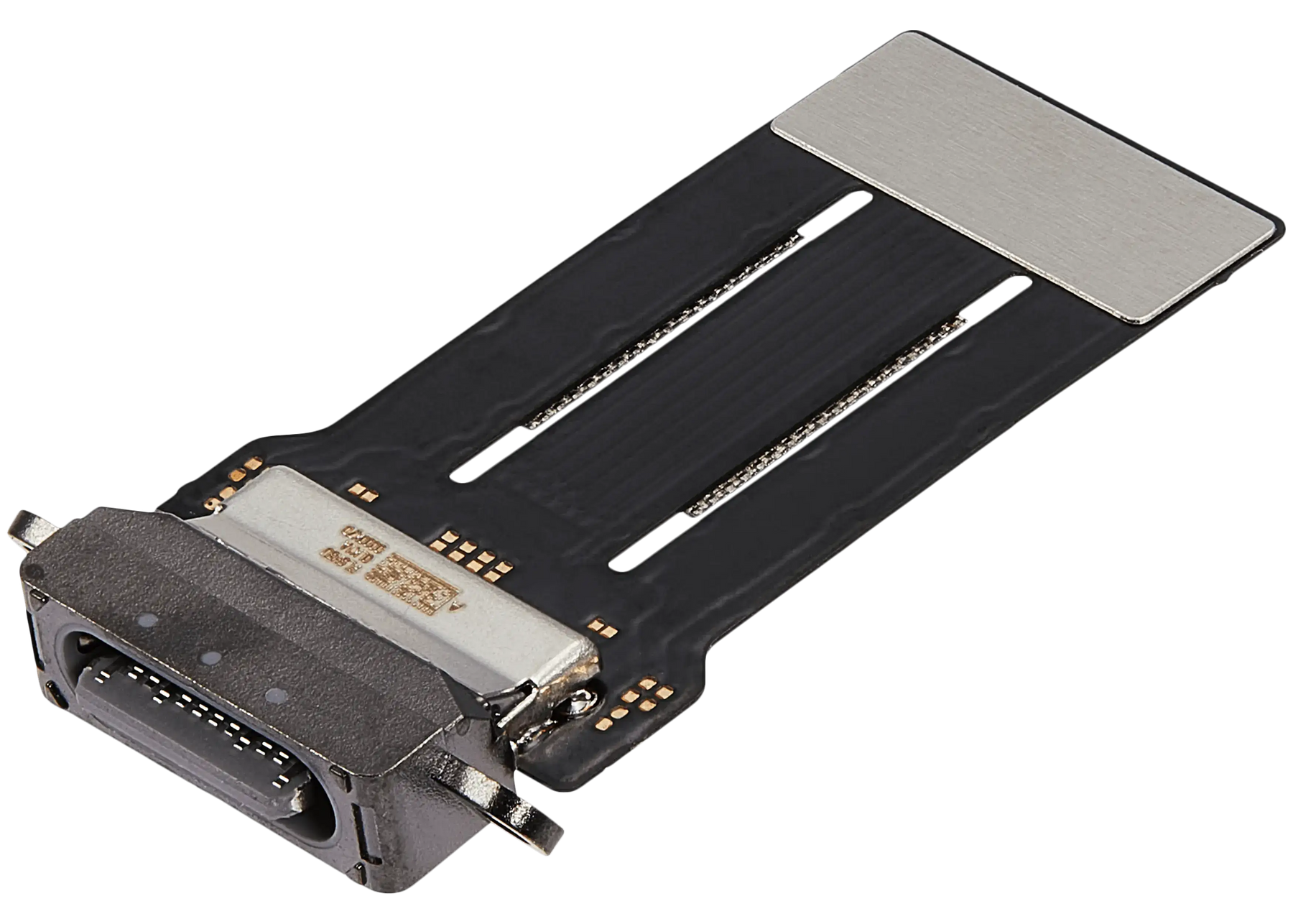 Charging Port Flex Cable Compatible For iPad Mini 7 (2024) (WiFi / Cellular) (Aftermarket Plus) (Space Gray)