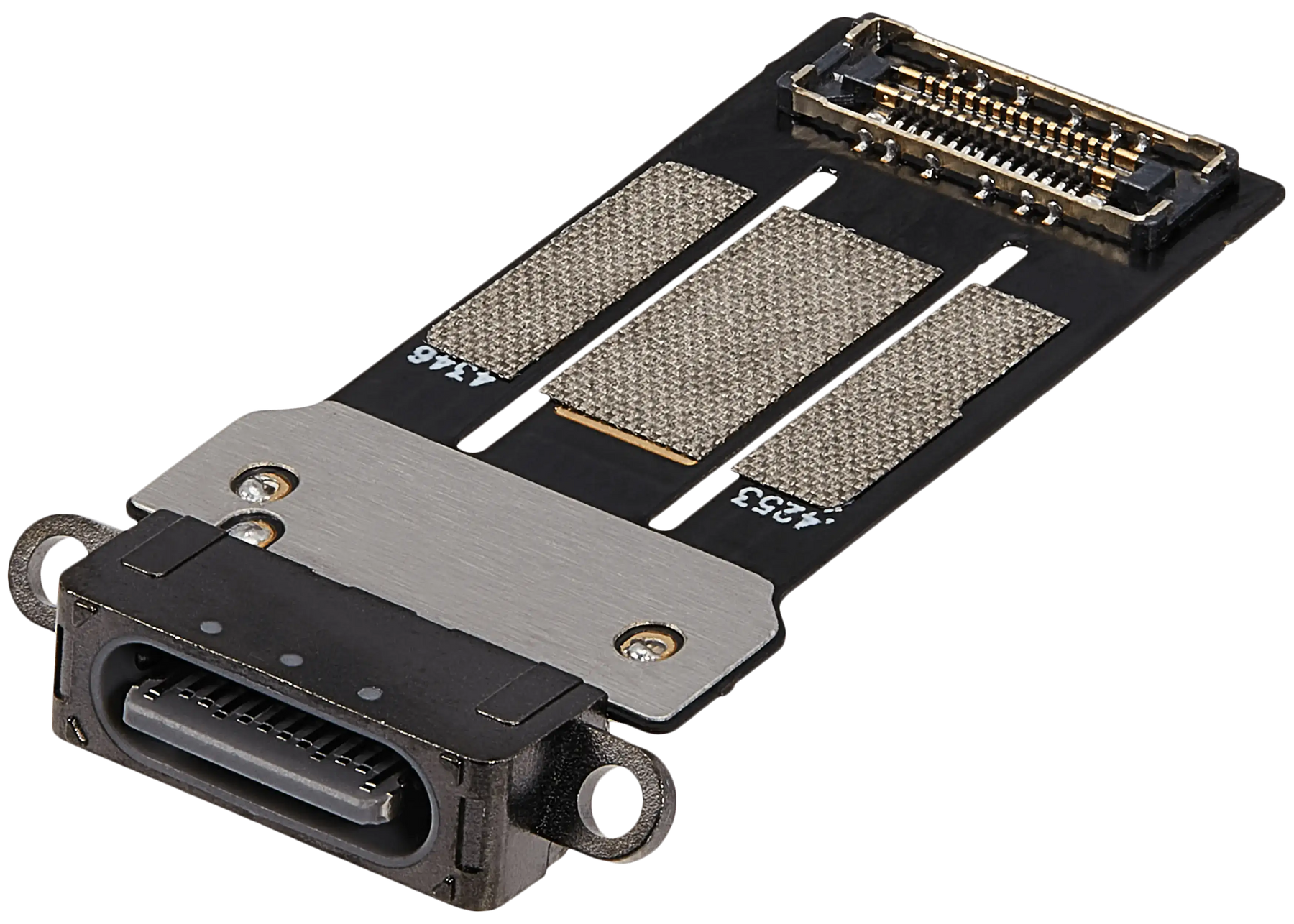 Charging Port Flex Cable Compatible For iPad Mini 7 (2024) (WiFi / Cellular) (Aftermarket Plus) (Space Gray)