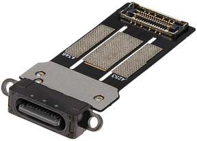 Charging Port Flex Cable Compatible For iPad Mini 7 (2024) (WiFi / Cellular) (Aftermarket Plus) (Space Gray)