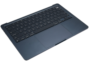 Top Case Assembly With Battery And Keyboard Compatible For MacBook Air 13" (A3113 / Mid 2024) (Midnight) (US Keyboard)
