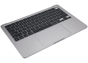 Top Case Assembly With Battery And Keyboard Compatible For MacBook Air 13" (A3113 / Mid 2024) (Space Gray) (US Keyboard)