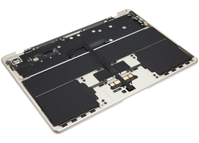 Top Case Assembly With Battery And Keyboard Compatible For MacBook Air 13" (A3113 / Mid 2024) (Starlight) (US Keyboard)