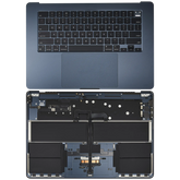 Top Case Assembly With Battery And Keyboard Compatible For MacBook Air 15" (A3114 / Mid 2024) (Midnight) (US Keyboard)